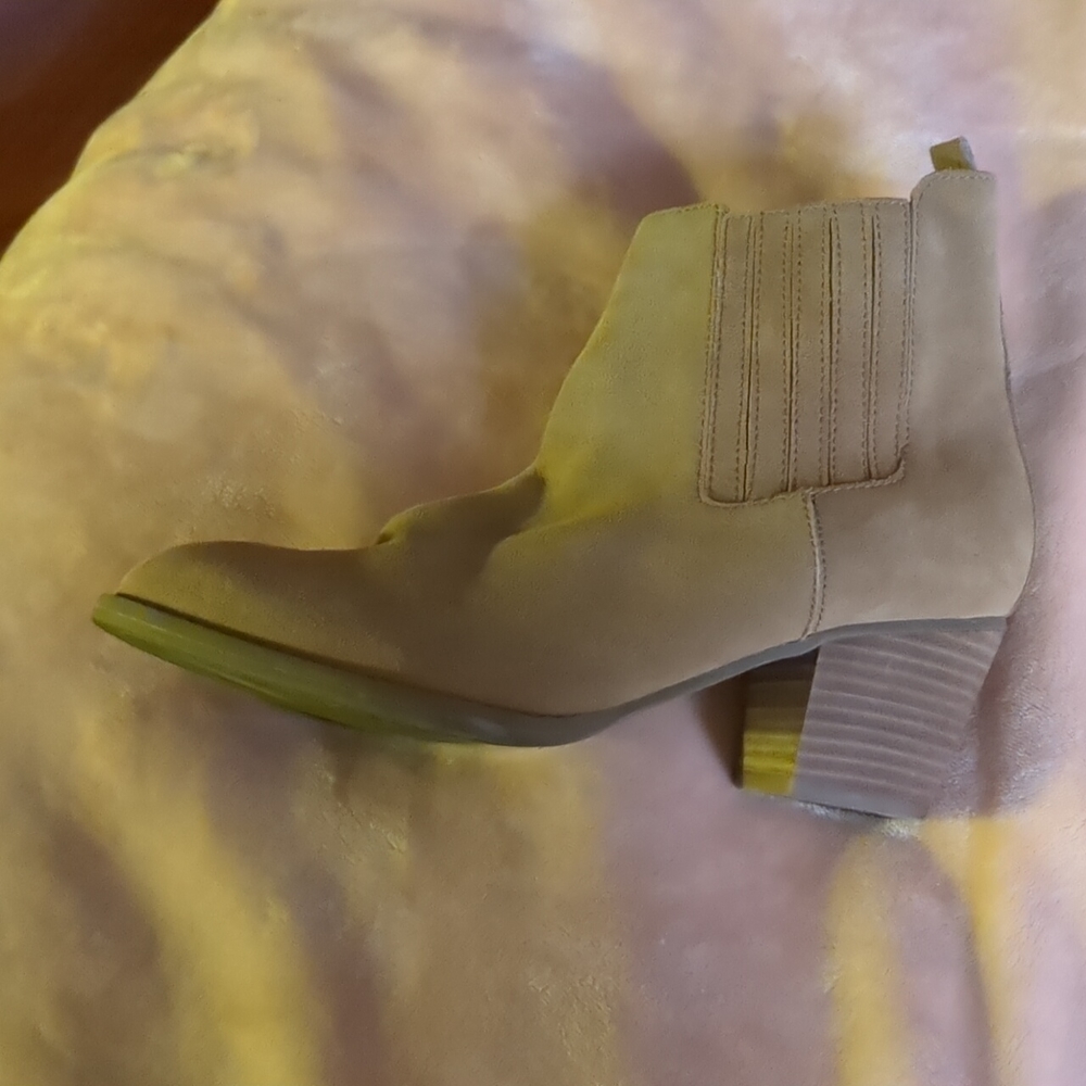 Suede ankle boots